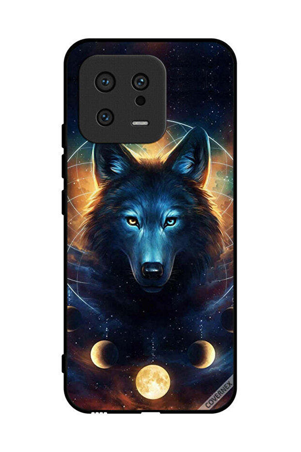 Protective Case Cover For Xiaomi 13 Wolf In Space