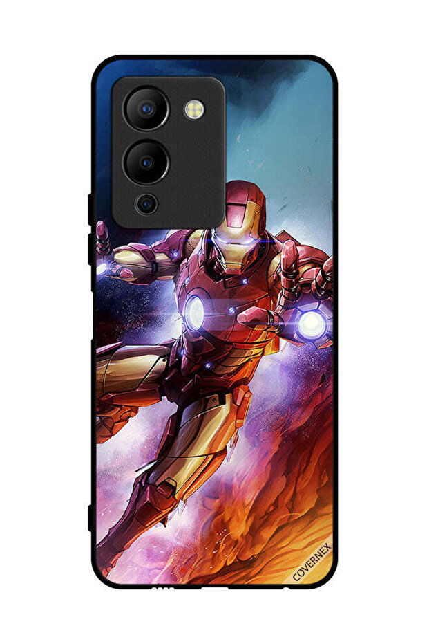 غطاء حماية لهاتف Infinix Note 12 Pro 5G برسومات الرجل الحديدي