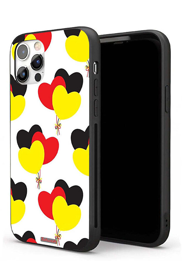 غطاء حماية لجهاز Apple iPhone 11 Pro Max بتصميم ثلاثة قلوب