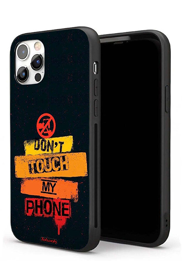 جراب حماية لجهاز Apple iPhone 11 Pro Max لا تلمس هاتفي