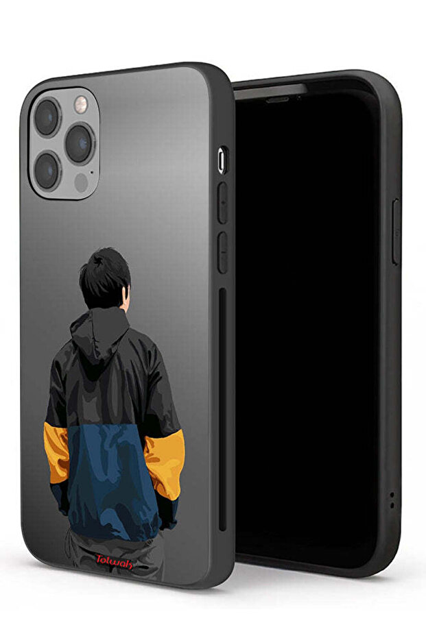جراب حماية لجهاز Apple iPhone 12 Pro بتصميم صورة صبي