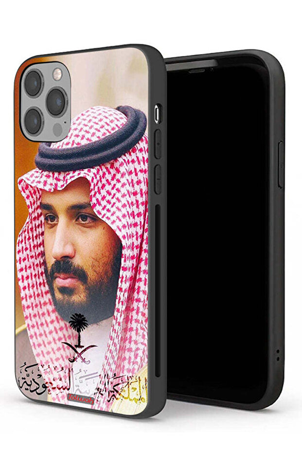 غطاء حماية لجهاز ابل ايفون 12 برو ماكس محمد بن سلمان