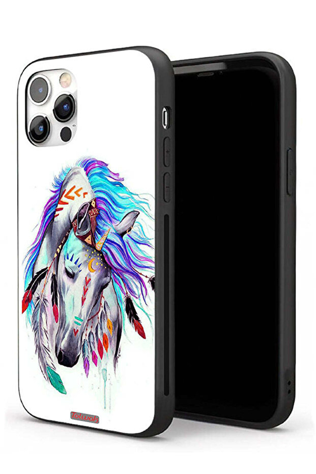 غطاء حماية لجهاز Apple iPhone 11 Pro Max بتصميم حصان