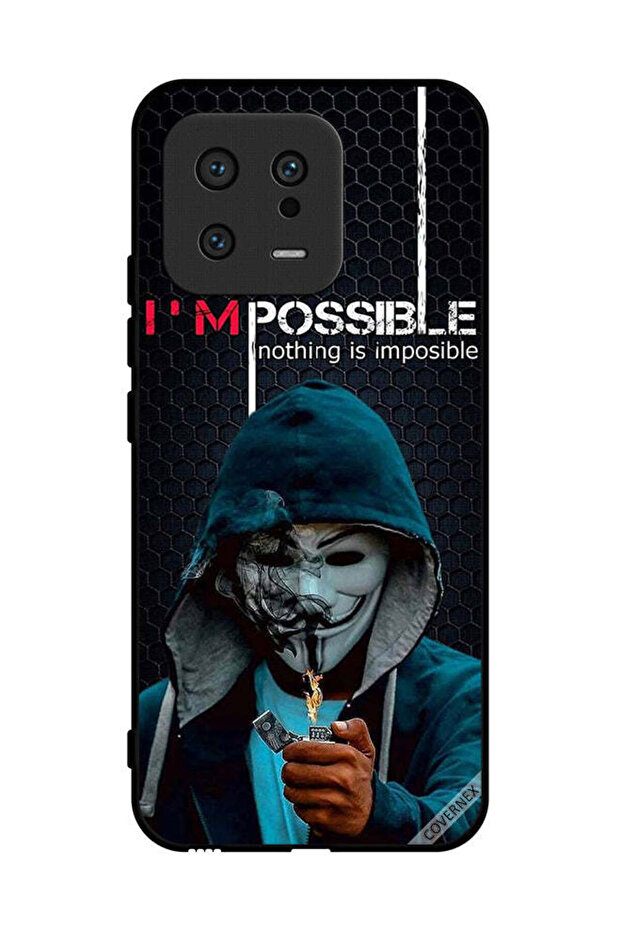 Protective Case Cover For Xiaomi 13 I Am Possible Nothing Is Impossible Wallpaper