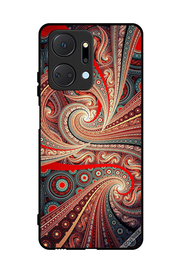 Protective Case Cover For Honor X7a Wavy Pattern