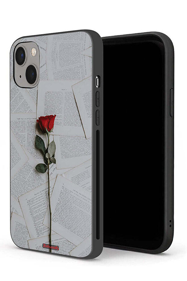 غطاء حماية لجهاز Apple iPhone 13 mini وردي على ورق