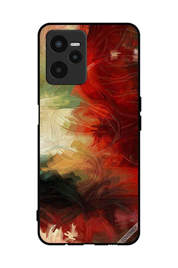 غطاء حماية لهاتف Realme C35 - Paint Art