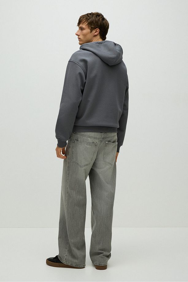 Loose Fit Kapüşonlu ve Fermuarlı Üst - 5
