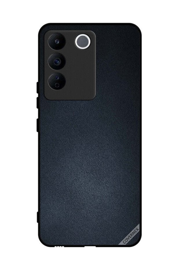 غطاء حماية لهاتف Vivo V27e بنقشة جينز