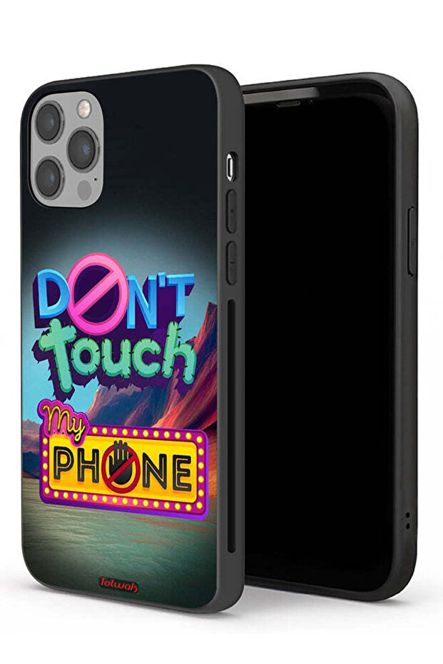 جراب حماية لجهاز Apple iPhone 12 Pro لا تلمس هاتفي