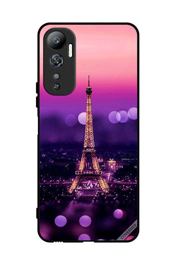 غطاء حماية لهاتف Infinix Hot 20 برج إيفل