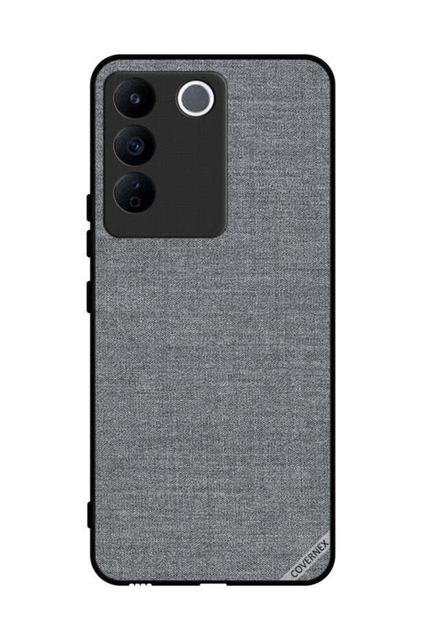 غطاء حماية لهاتف Vivo S16e بنمط قماشي