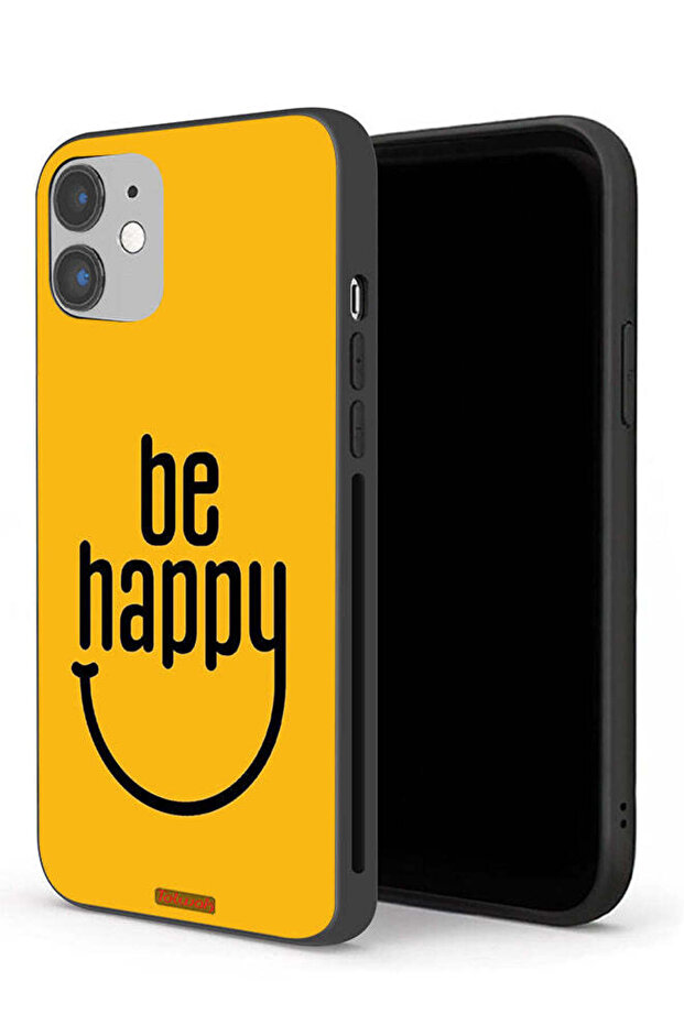 جراب حماية لجهاز Apple iPhone 12 كن سعيدًا