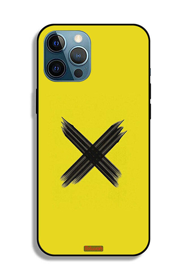 جراب حماية لجهاز Apple iPhone 12 Pro بنمط X - 2