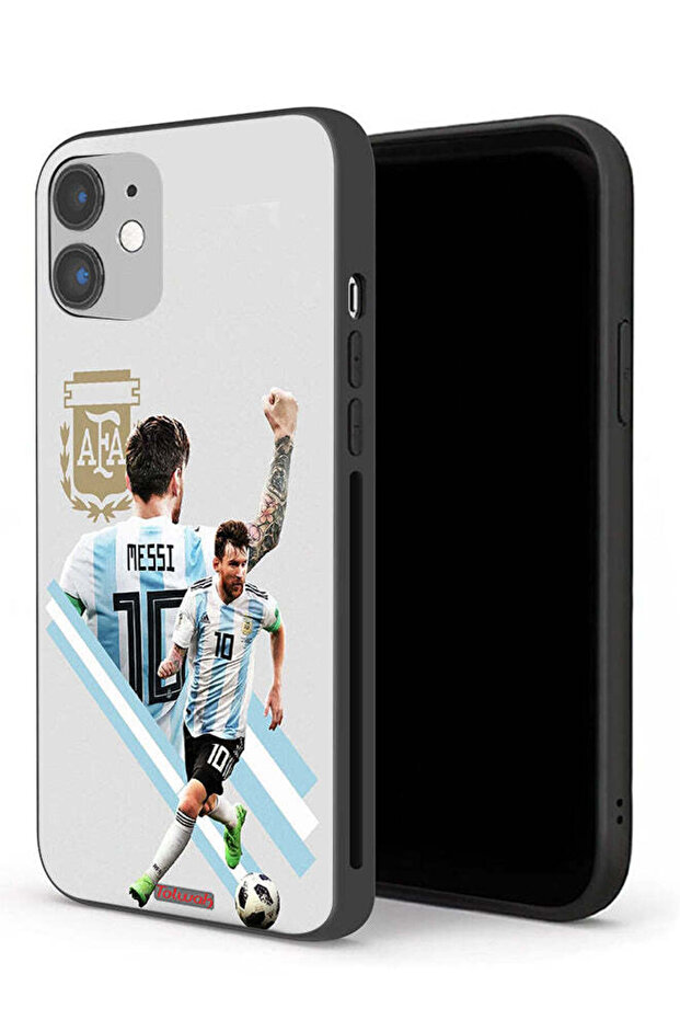 Apple iPhone 12 mini Protective Case Leo Messi Art