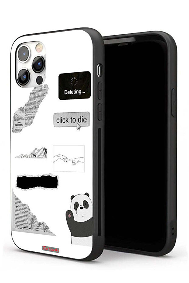 غطاء حماية لجهاز Apple iPhone 11 Pro Max بتصميم باندا