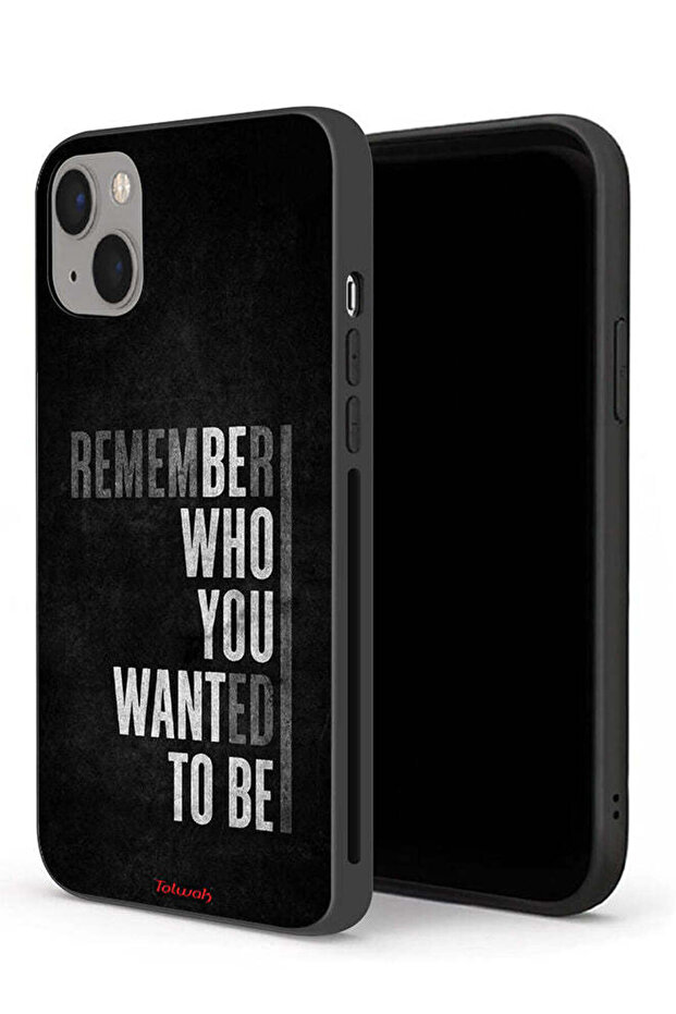 جراب حماية لجهاز Apple iPhone 13 mini تذكر من أردت أن تكون