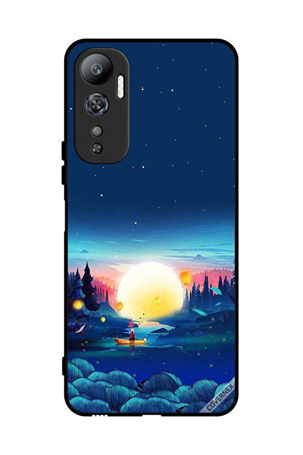 غطاء حماية لجهاز Infinix Hot 20 بإطلالة غروب الشمس