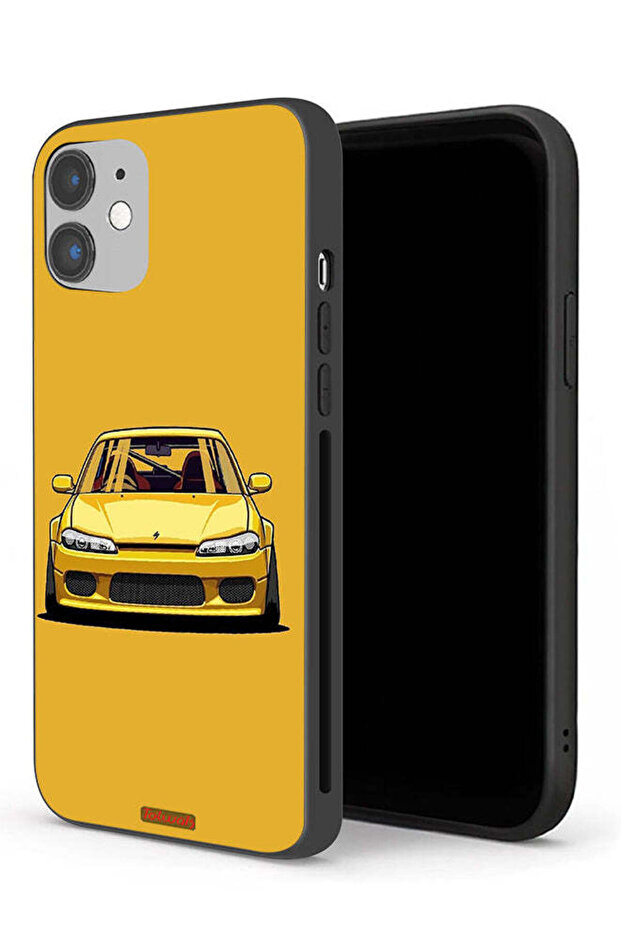 حافظة حماية لهاتف Apple iPhone 12 بتصميم فني للسيارة