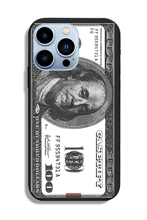 جراب حماية لجهاز Apple iPhone 13 Pro بنقشة الدولار - 2