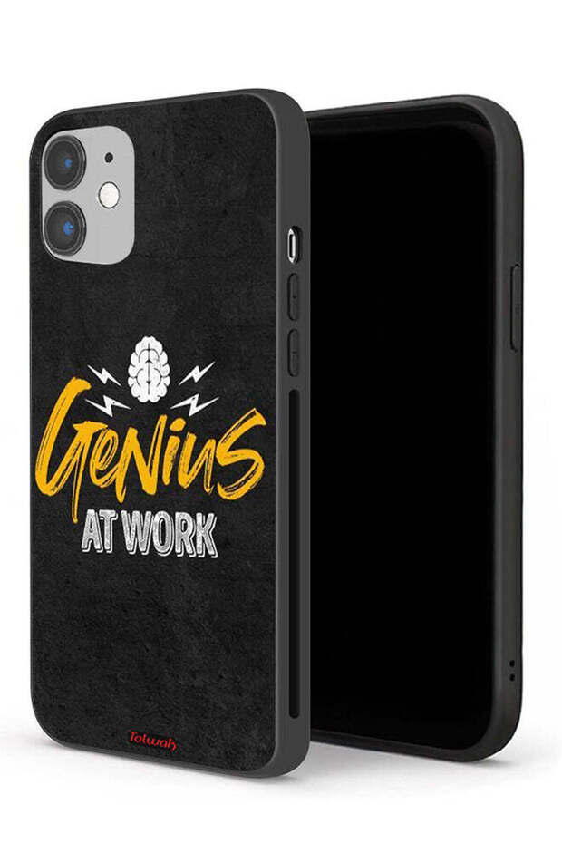 جراب حماية لجهاز Apple iPhone 12 Genius At Work
