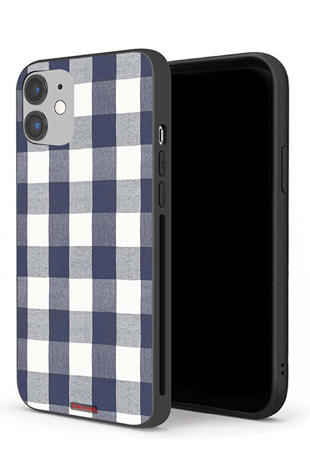 جراب حماية من القماش بنمط قماشي لجهاز Apple iPhone 12 mini - 1