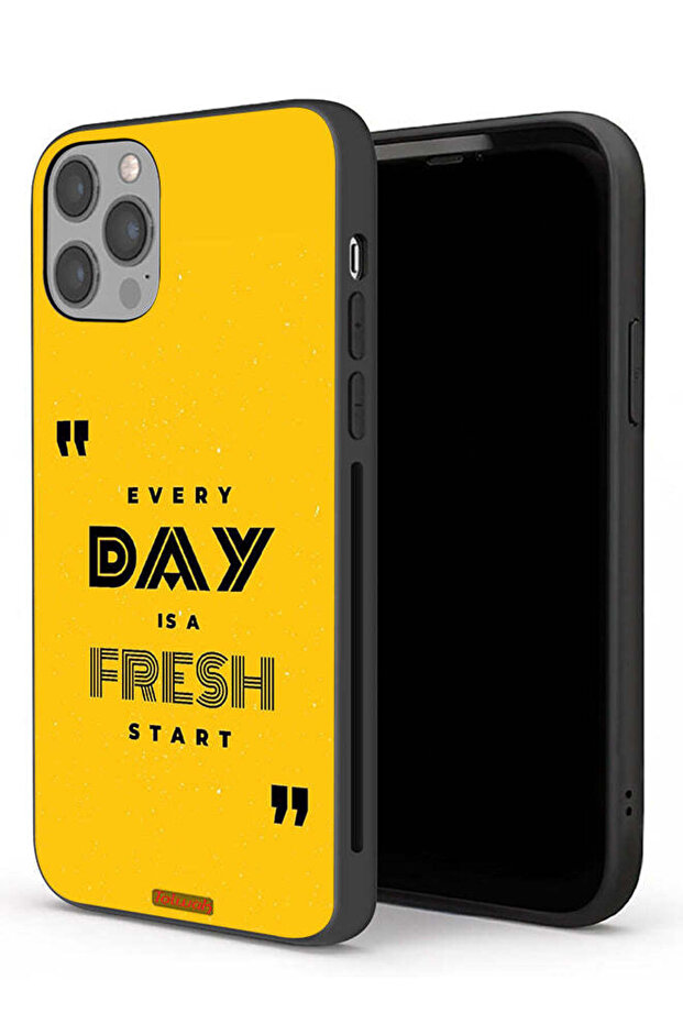 جراب حماية لجهاز Apple iPhone 12 Pro Max كل يوم هو بداية جديدة