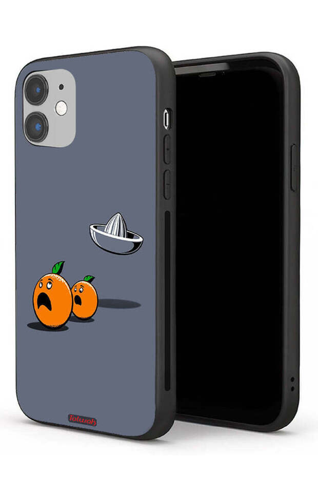 Apple iPhone 11 Protective Case Minimalism Digital Art Humor