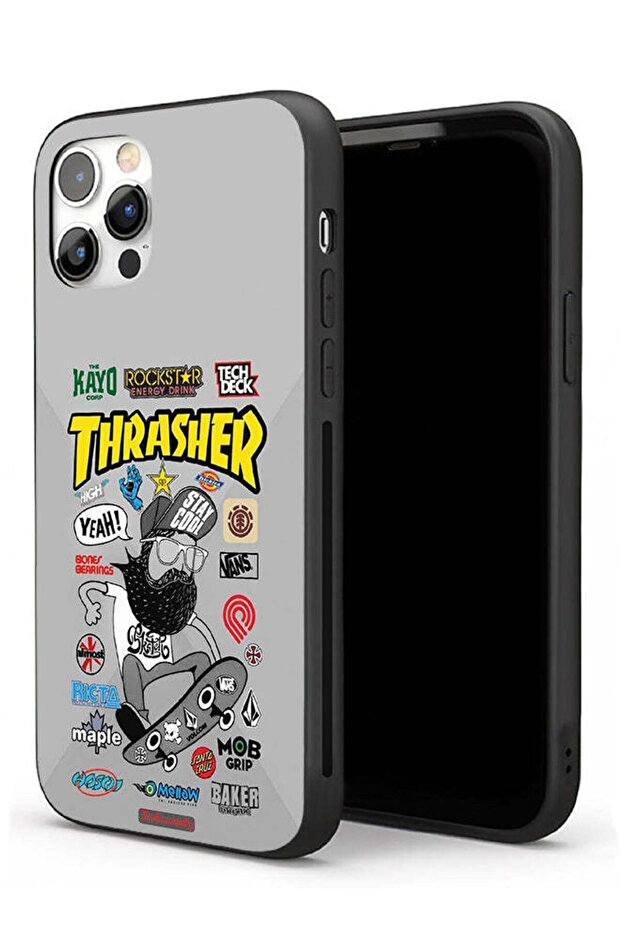 غطاء حماية لجهاز Apple iPhone 11 Pro Max ملصق Thrasher