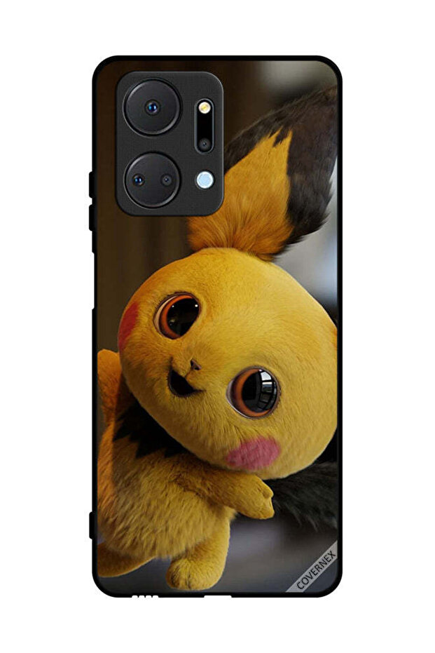 غطاء حماية لهاتف Honor X7a بيكاتشو