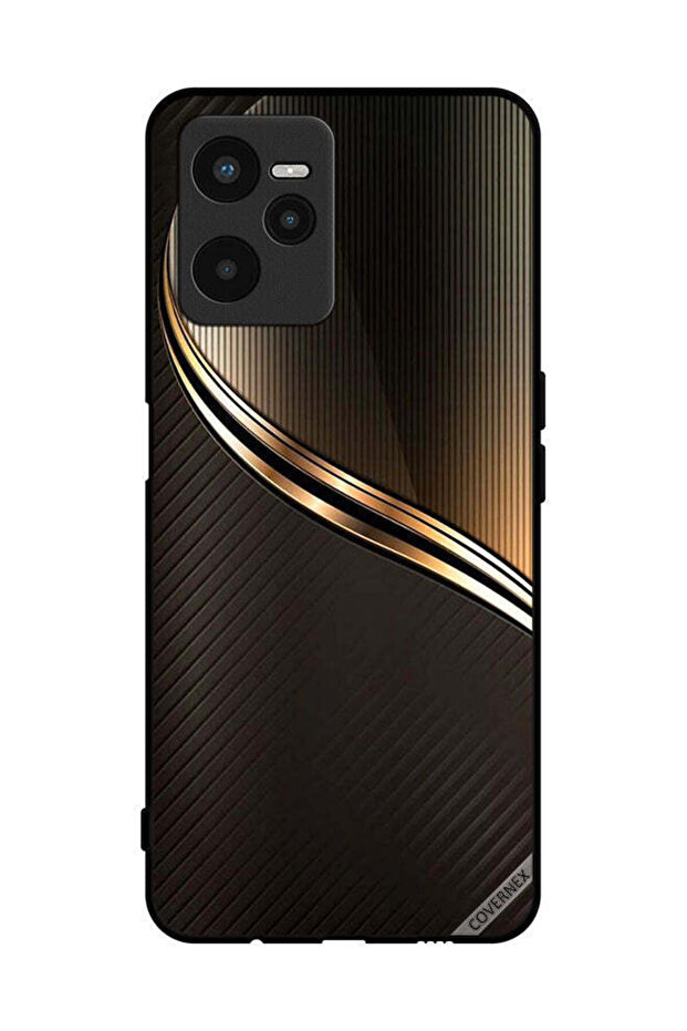 Protective Case Cover For Realme C35 Steel Pattern
