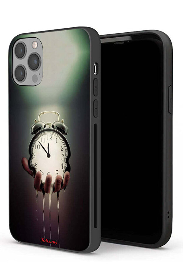 حافظة حماية على شكل ساعة لهاتف Apple iPhone 12 Pro Max - 1