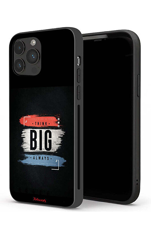 جراب حماية لجهاز Apple iPhone 13 Pro - فكر دائمًا بشكل كبير