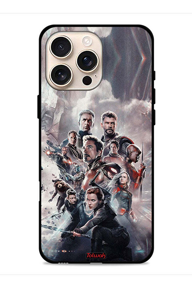 غطاء حماية لجهاز Apple iPhone 16 Pro Max من Avengers