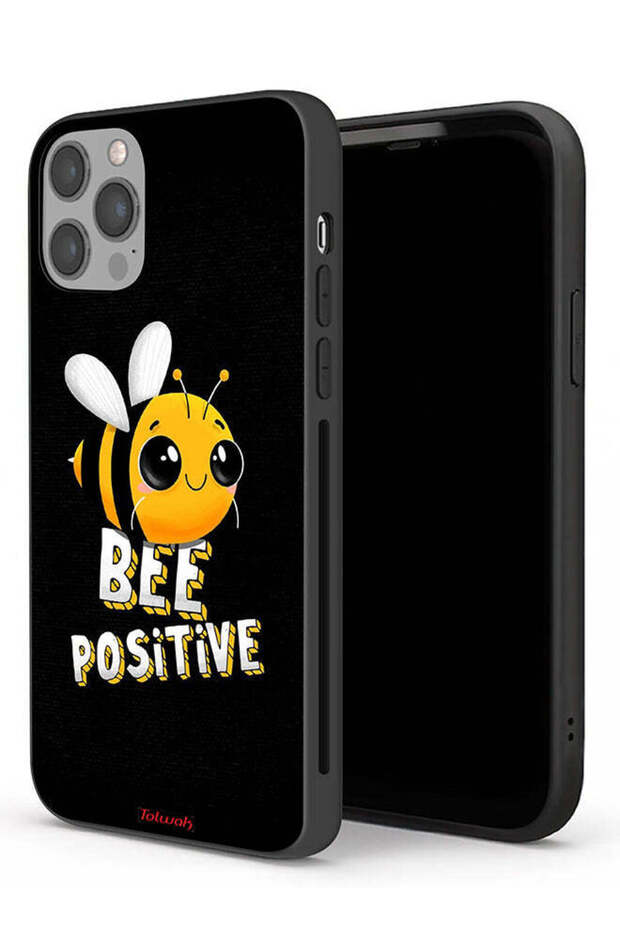 جراب حماية لجهاز Apple iPhone 12 Pro Max Bee Positive