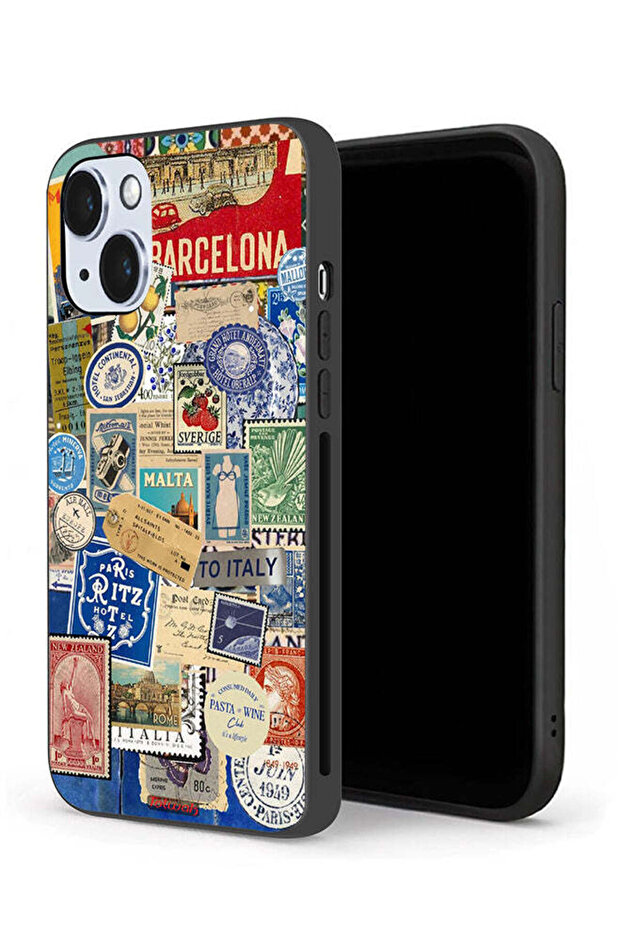 Apple iPhone 14 Plus Protective Case Stickers Of Different Cities