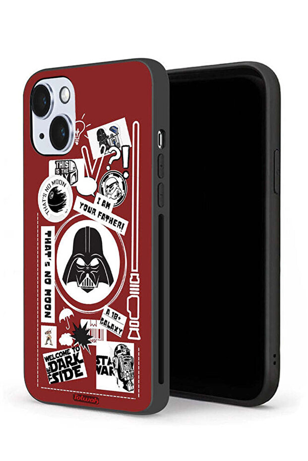 جراب حماية لجهاز Apple iPhone 14 Plus ملصق Welcome To The Dark Side