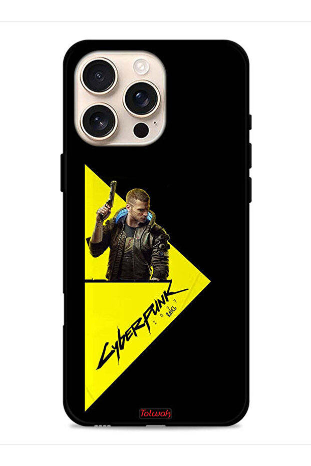 غطاء حماية لجهاز Apple iPhone 16 Pro Max Cyberpunk 2077