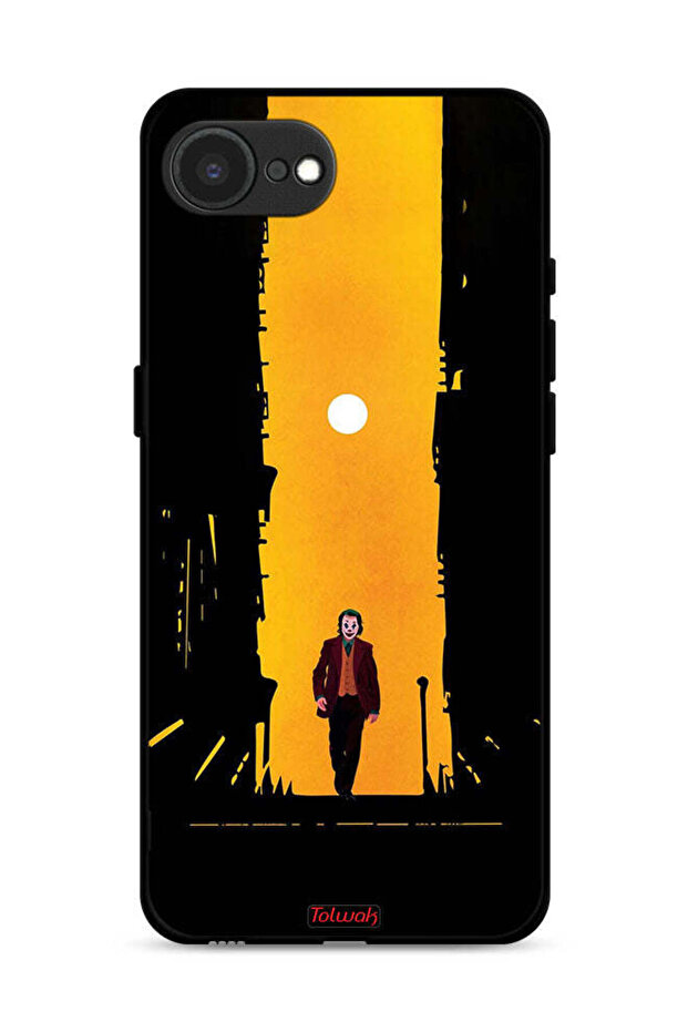 غطاء حماية لجهاز Apple iPhone 16e بتصميم جوكر، عمل فني رقمي تجريدي