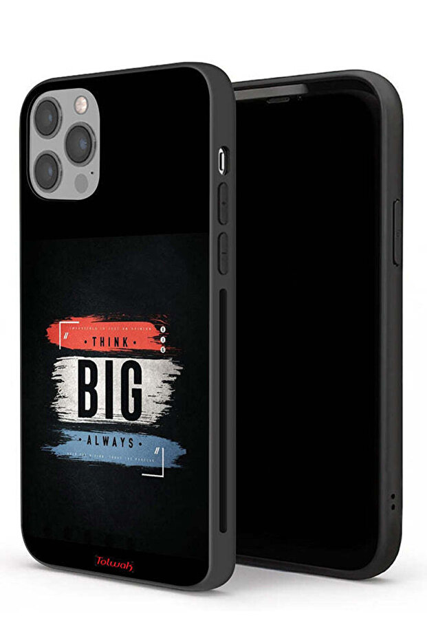 جراب حماية لجهاز Apple iPhone 12 Pro Max - فكر دائمًا بشكل كبير