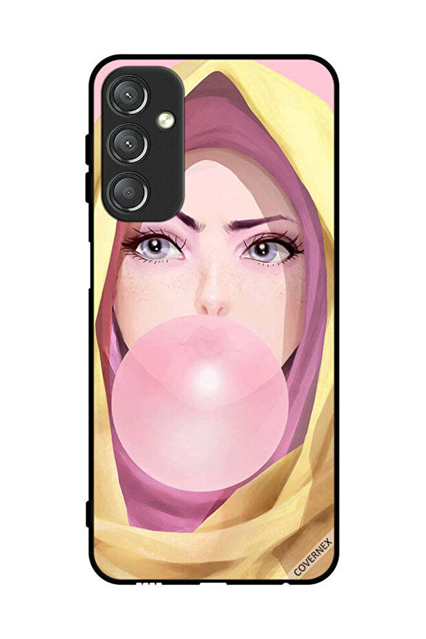 غطاء حماية لهاتف سامسونج جالاكسي A24 4G بطبعة بالون الفقاعات