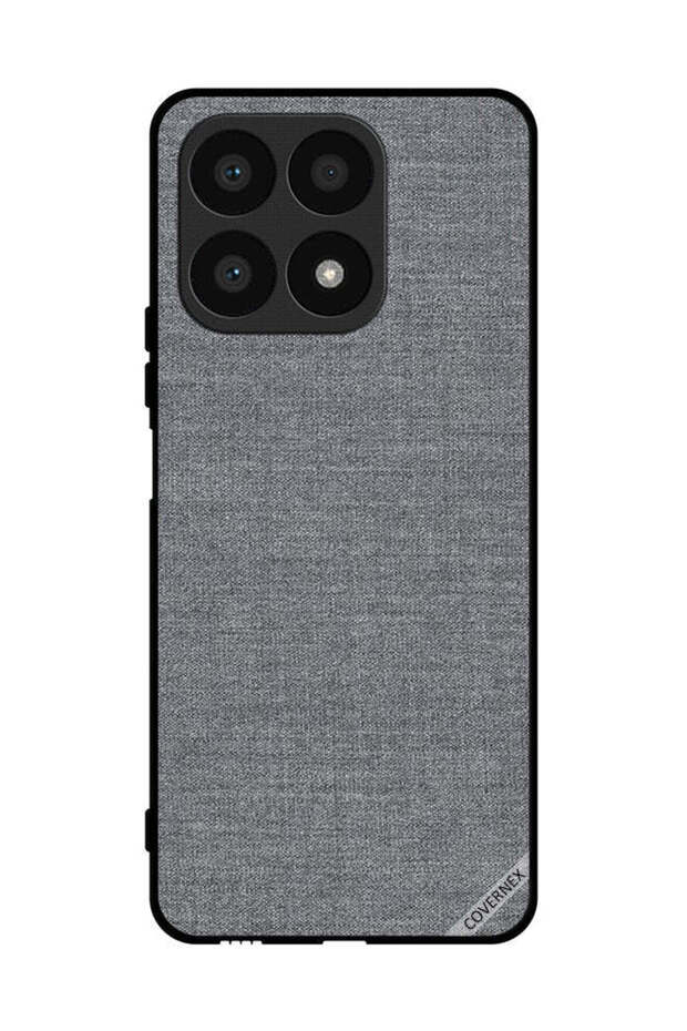 غطاء حماية لهاتف Honor X8a بنمط قماشي