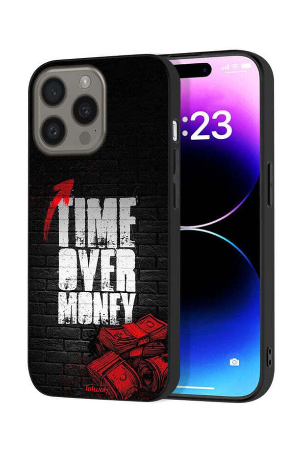 غطاء حماية لجهاز Apple iPhone 15 Pro Max - الوقت على المال