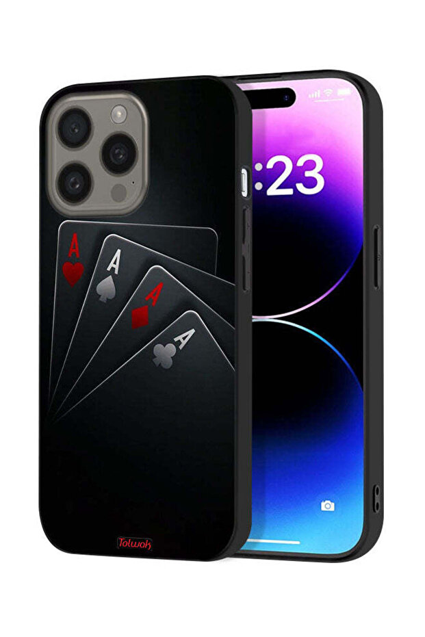 غطاء حماية لجهاز Apple iPhone 15 Pro Max - بطاقات A
