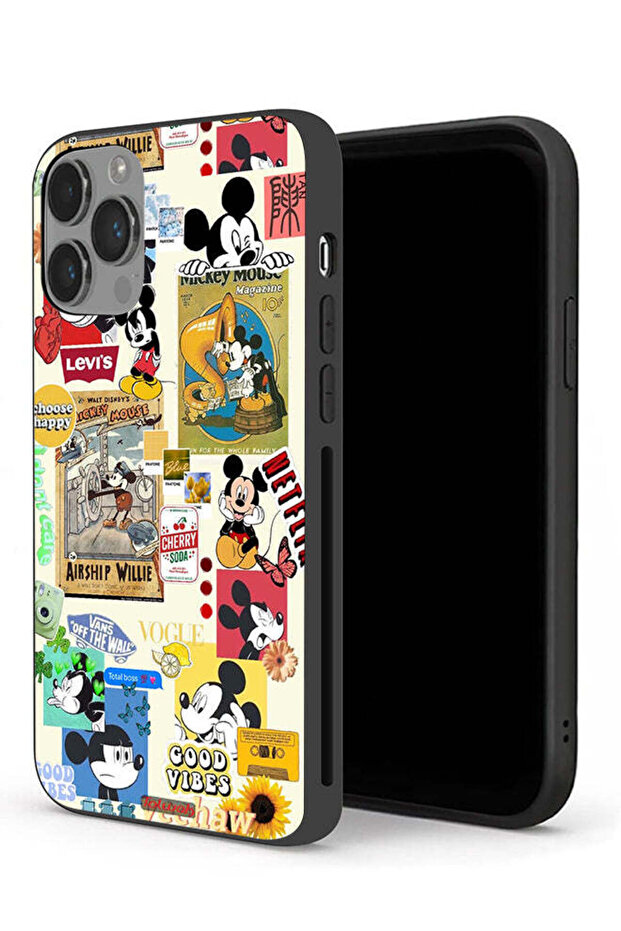 Apple iPhone 14 Pro Max Protective Case Chose Happy And Stickers