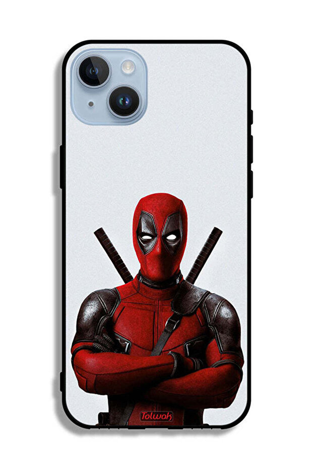 غطاء حماية ديدبول لجهاز آيفون 14 بلس من آبل - 2