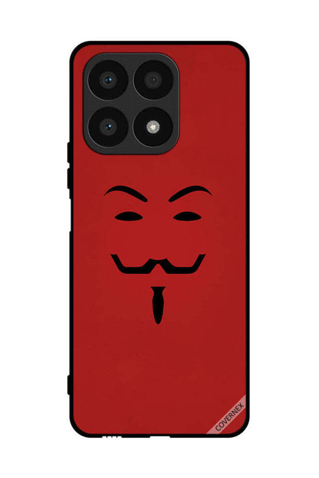 غطاء حماية لهاتف Honor X8a Vendetta Vector Art