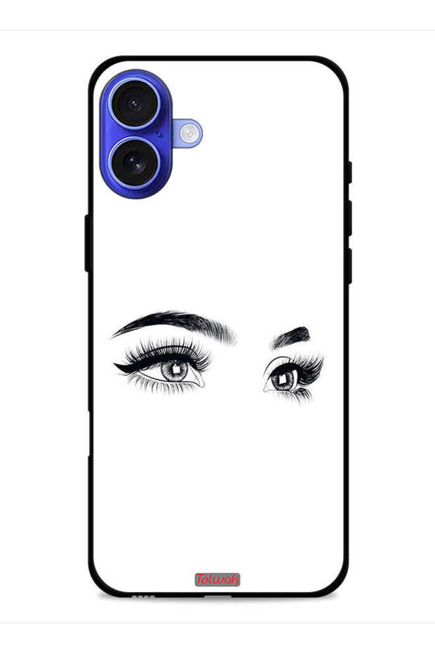 Apple iPhone 16 Plus Protective Case Cover Eyes Art