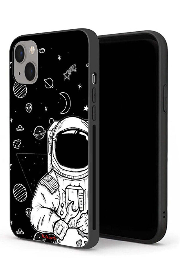 Apple iPhone 13 mini Protective Case Astronaut Art