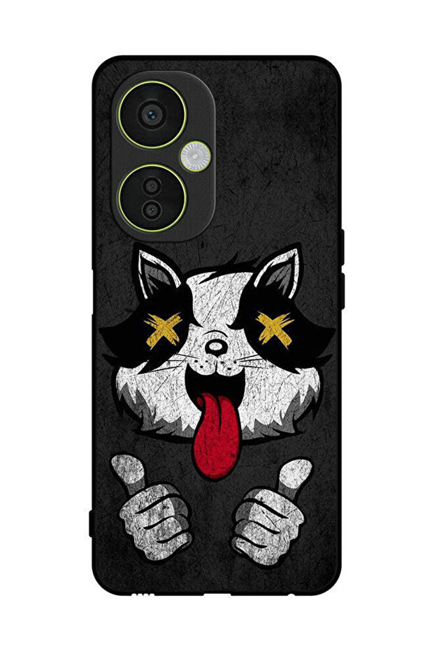 غطاء حماية لهاتف OnePlus Nord CE 3 Lite Marshmallow Cat